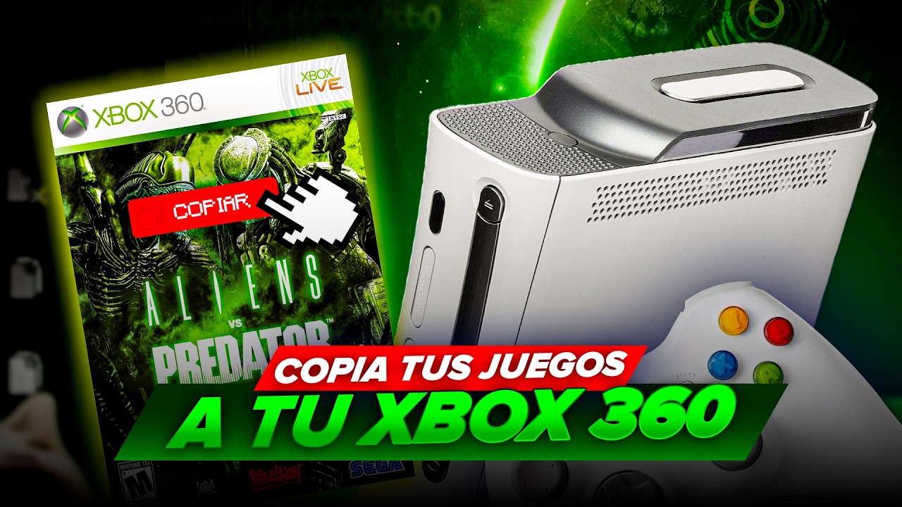 Como copiar juegos a tu XBOX 360 formato xex y god #xploit #rgh #abadavatar #aurora 