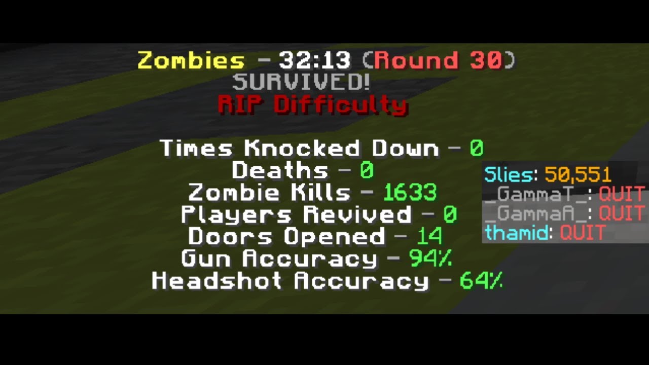 How to win Hypixel Zombies Prison RIP SOLO (guide)
