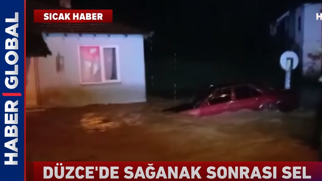 Düzce'yi Sel Vurdu!