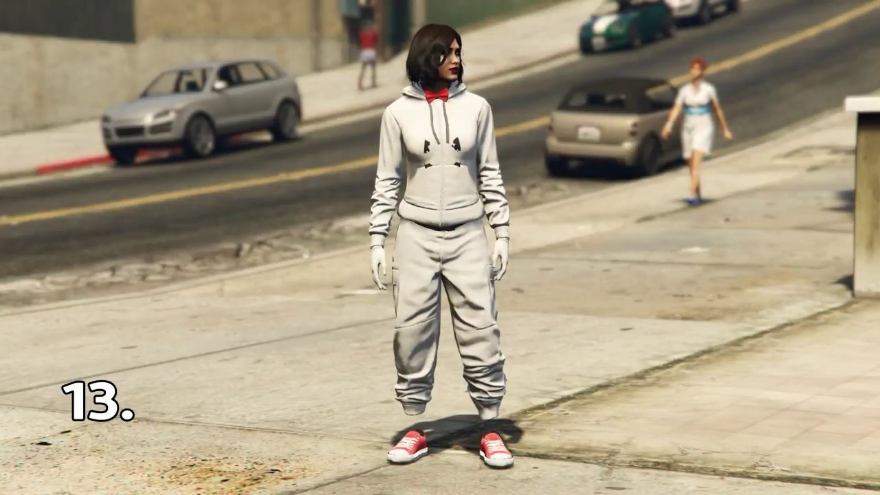 GTA5 | 13 Female Full Component ONLY Outfits (components in description!!)