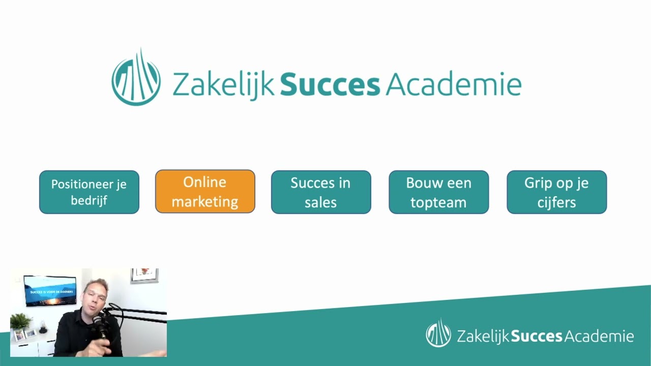 De Online Marketing Machine | Compleet stappenplan voor je online marketing