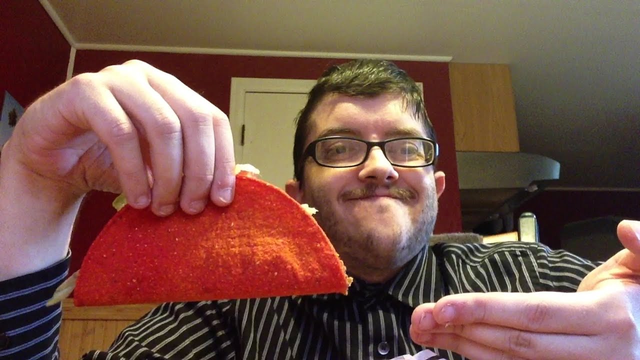 Review: Taco Bell FIERY Doritos Tacos Supreme