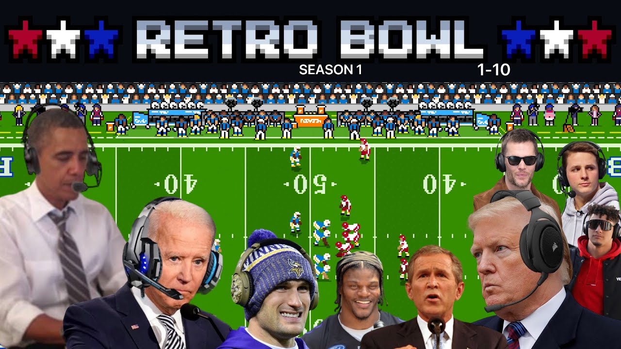US Presidents Play Retro Bowl (1-10)