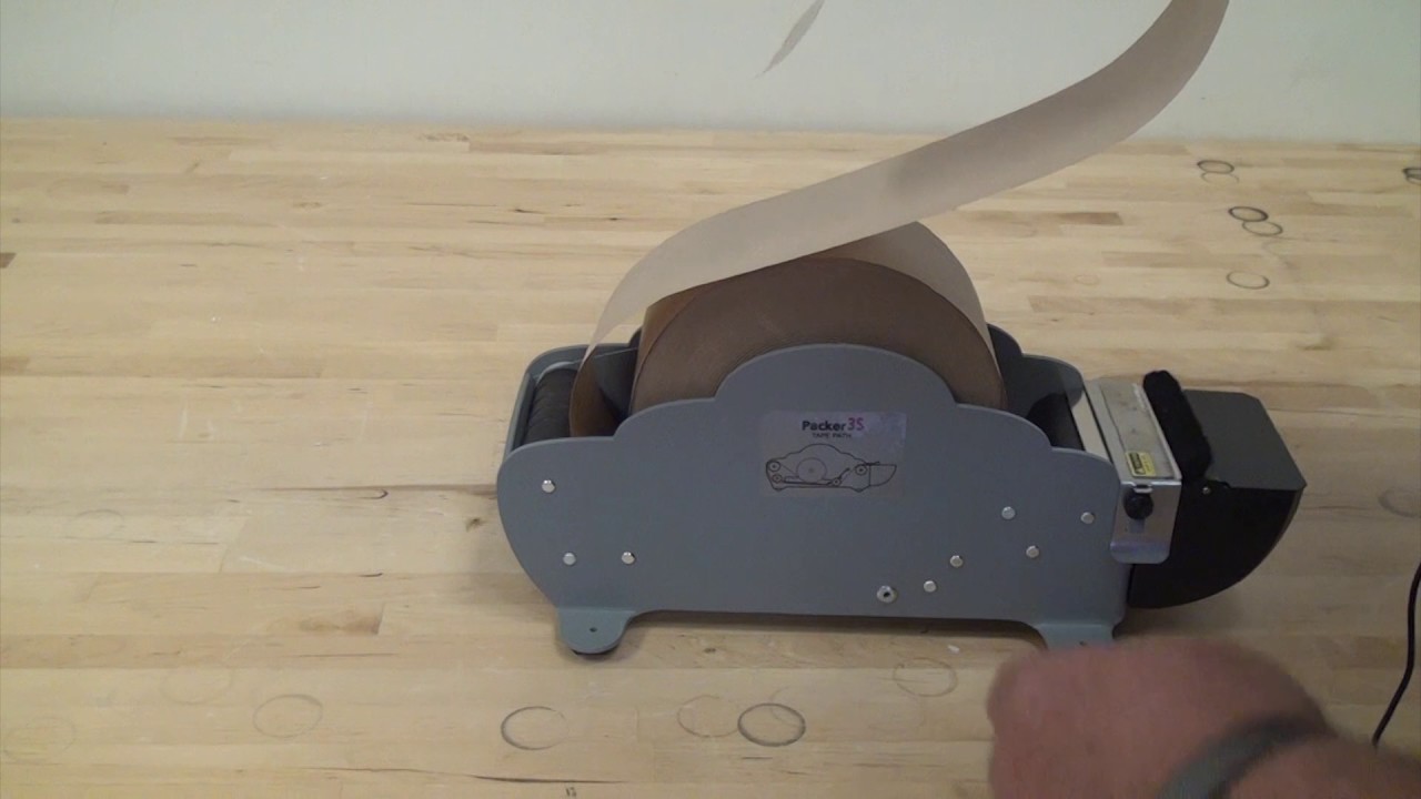 Better Packages Packer 3S Pull and Tear Gummed Tape Dispenser