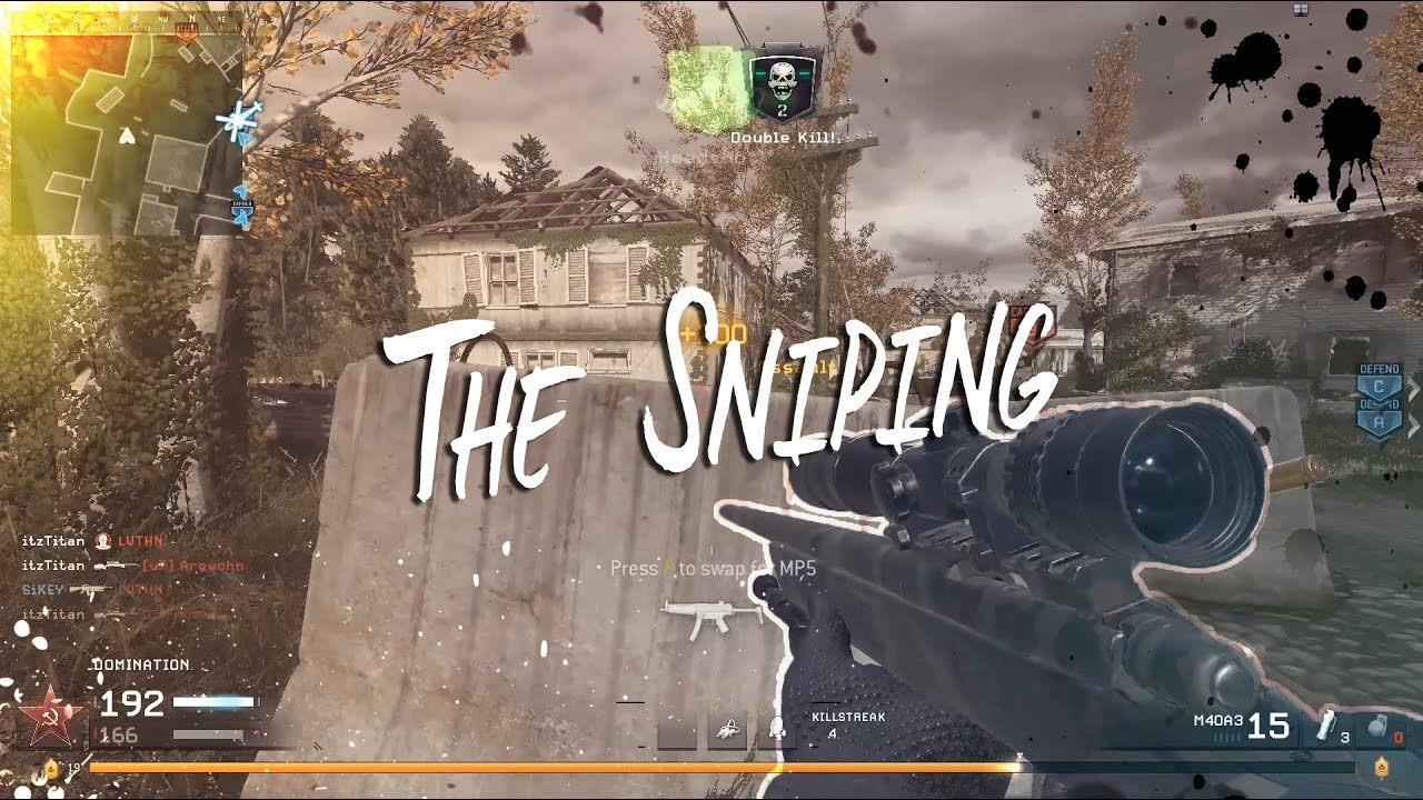 MWR Sniping 42-18 - INSANE DOMINATION COMEBACK! [PC] (Modern Warfare Remastered Multiplayer)