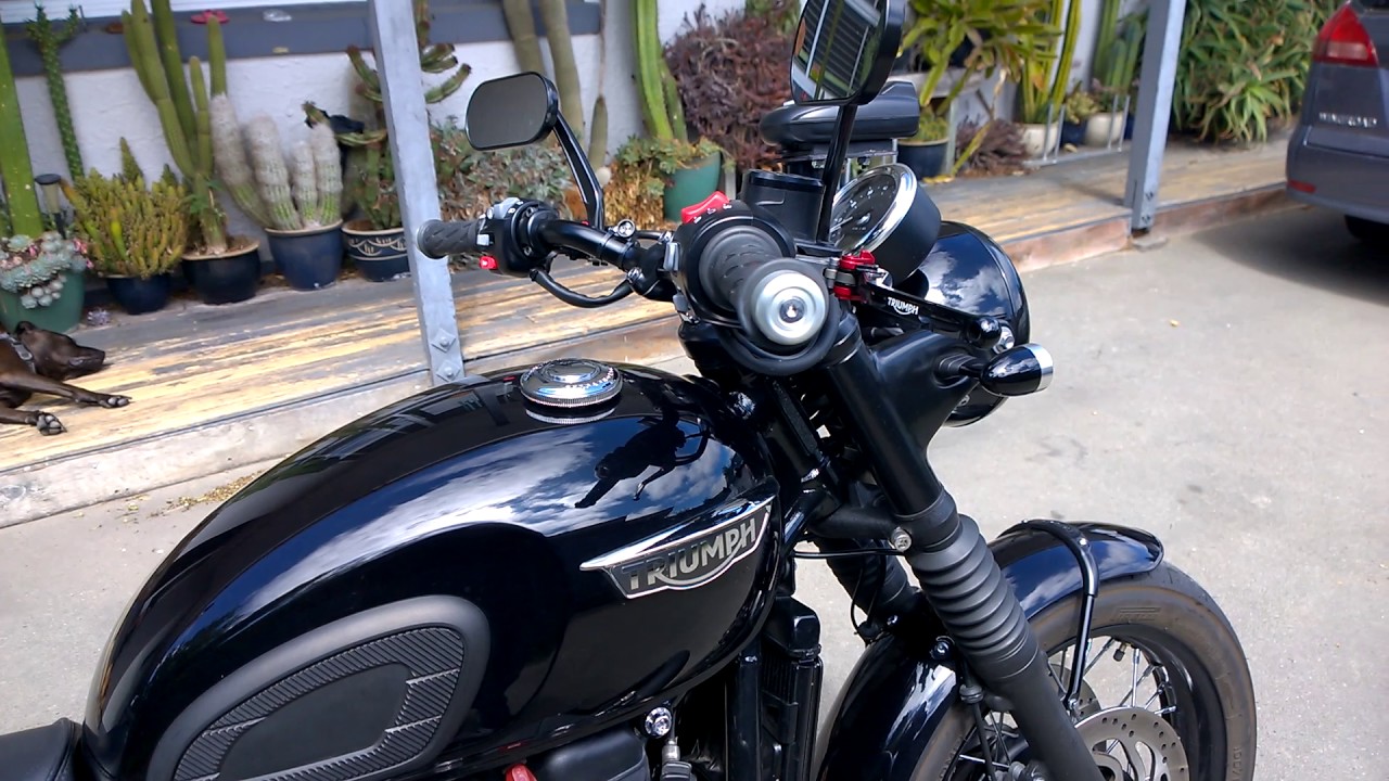 Bonneville T120 fully customized