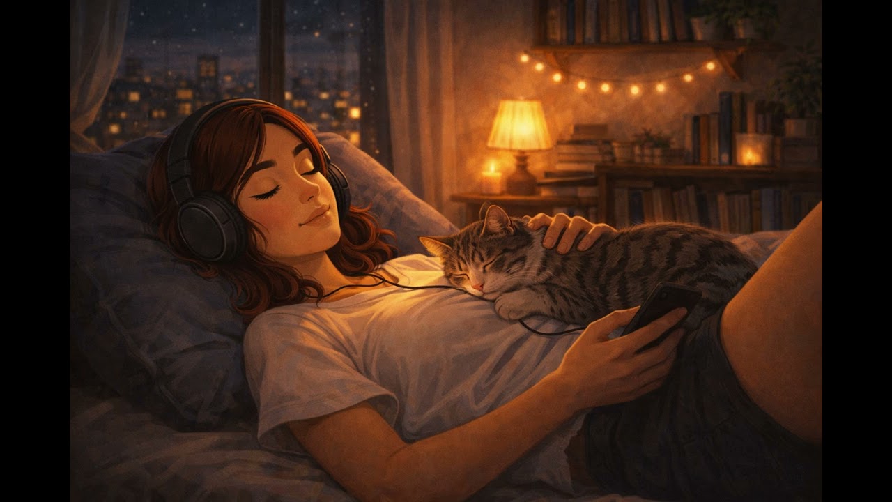 Lo-Fi Beats for Sleep, Relax & Late Night Chill 🌙 Cozy Bedroom Vibes