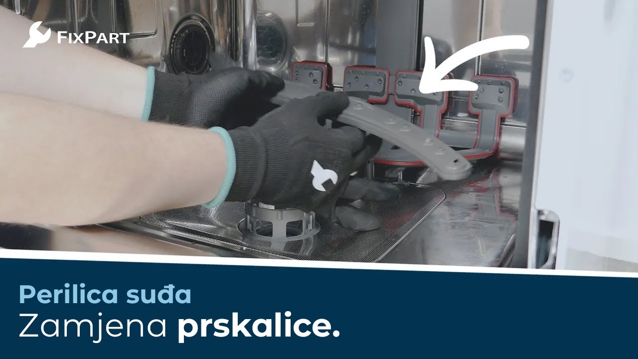 Kako zamijeniti prskalicu perilice suđa? - FixPart