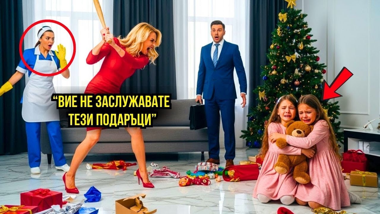 Мащехата унищожи подаръците на близначките на милионера — скромната бавачка се опита да спре, но...