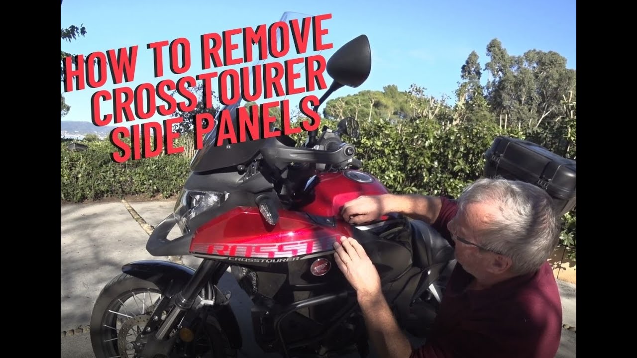 How to remove Crosstourer side panels
