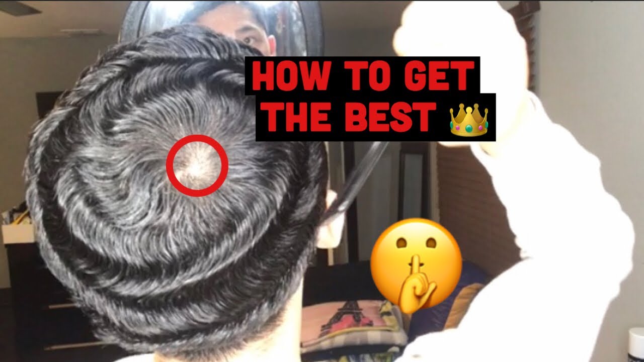 The best crown method ever (how to get waves with 360 straight hair waves)