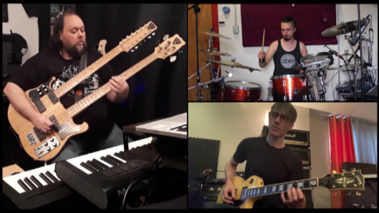 Johnny Maz & Friends - Dancing With The Moonlit Knight by Genesis - Online collaboration cover