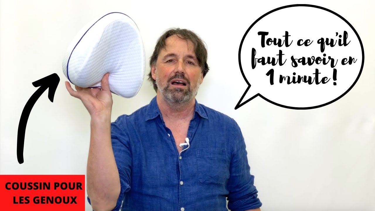 On a test&eacute; le coussin pour les genoux !