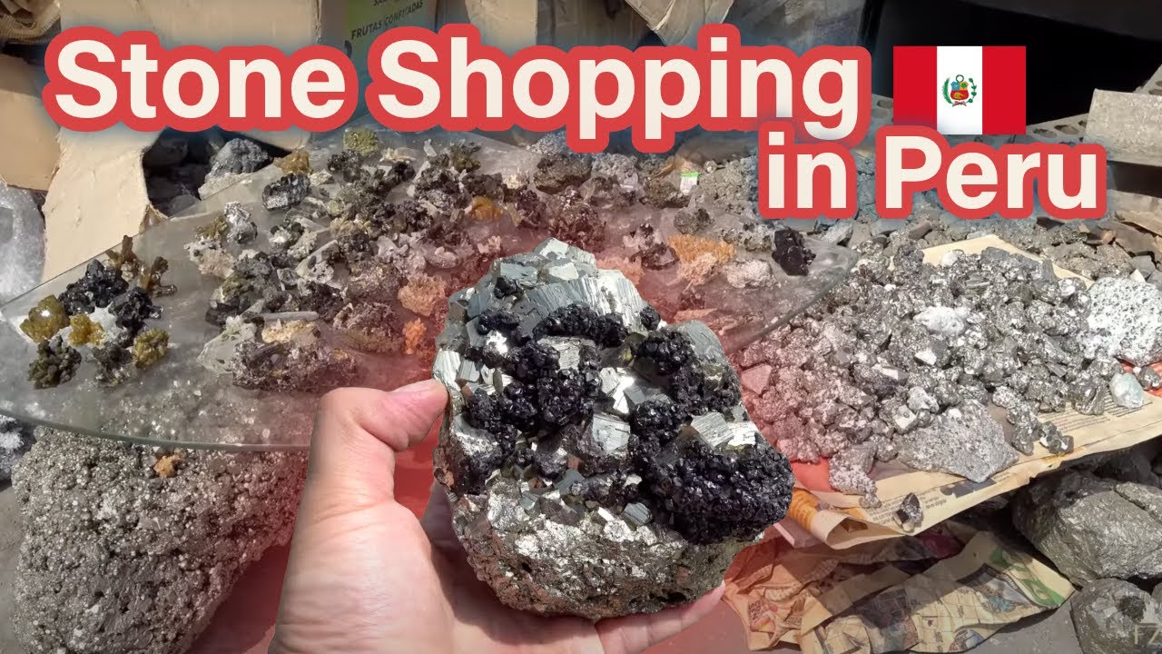 Buying Crystals & Minerals in Peru! 🇵🇪