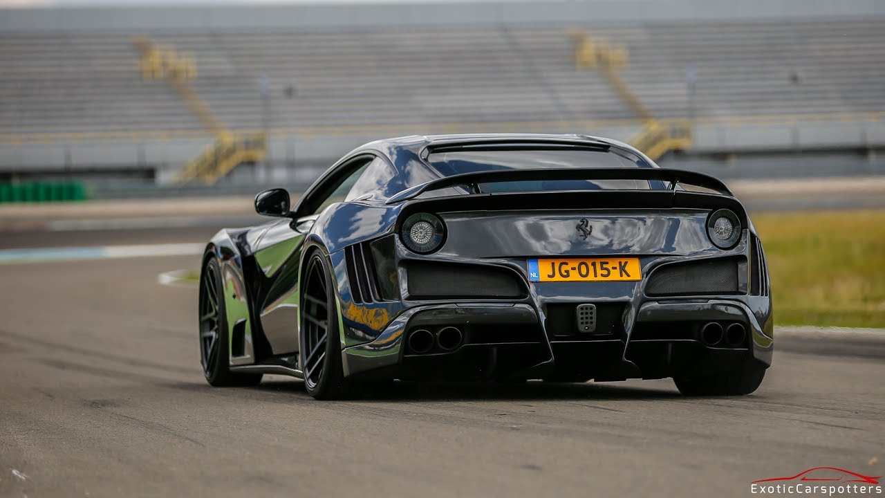 CRAZY LOUD Ferrari F12 Novitec N-Largo S w/ iPE Exhaust - Revs & Accelerations !