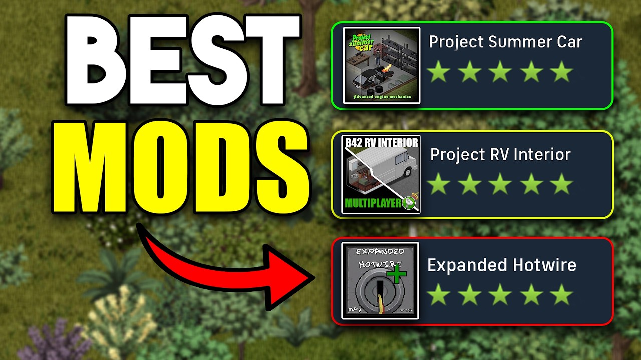 10 лучших модов для многопользовательской игры Project Zomboid Build 42