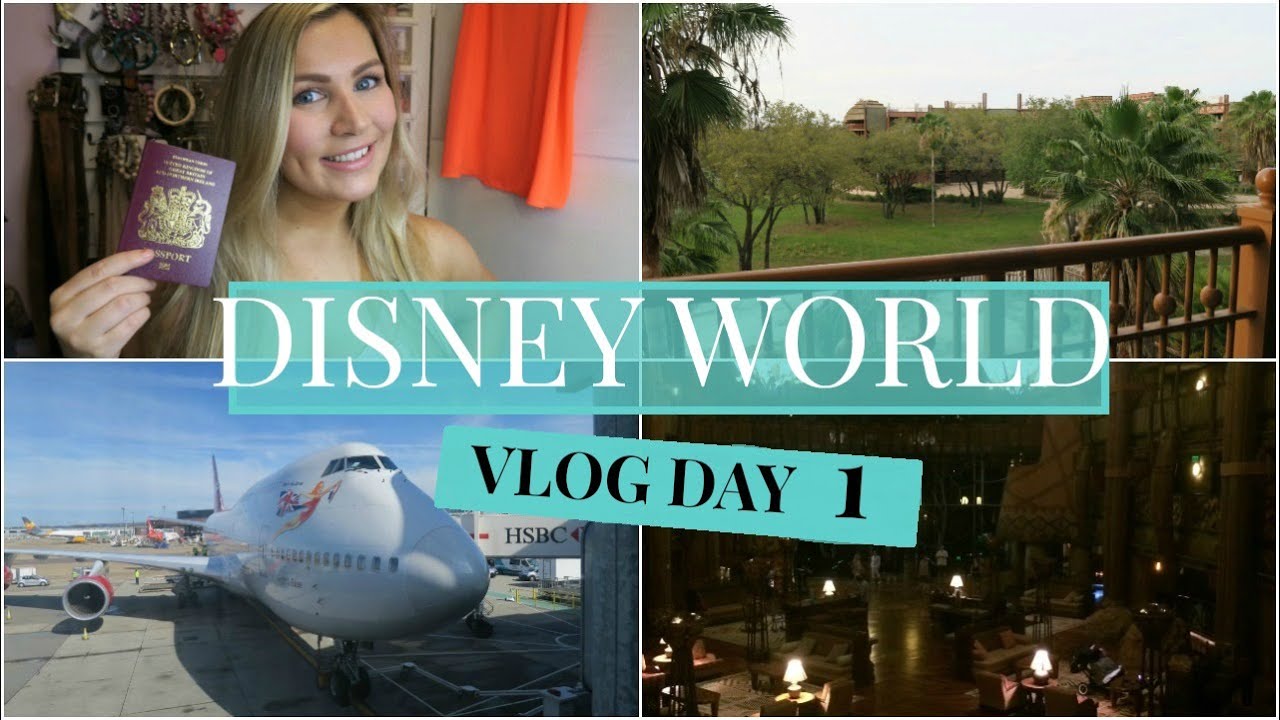 📍Disney World Vlog DAY 1 2016 Arriving at Animal Kingdom Lodge | Frances Alicia