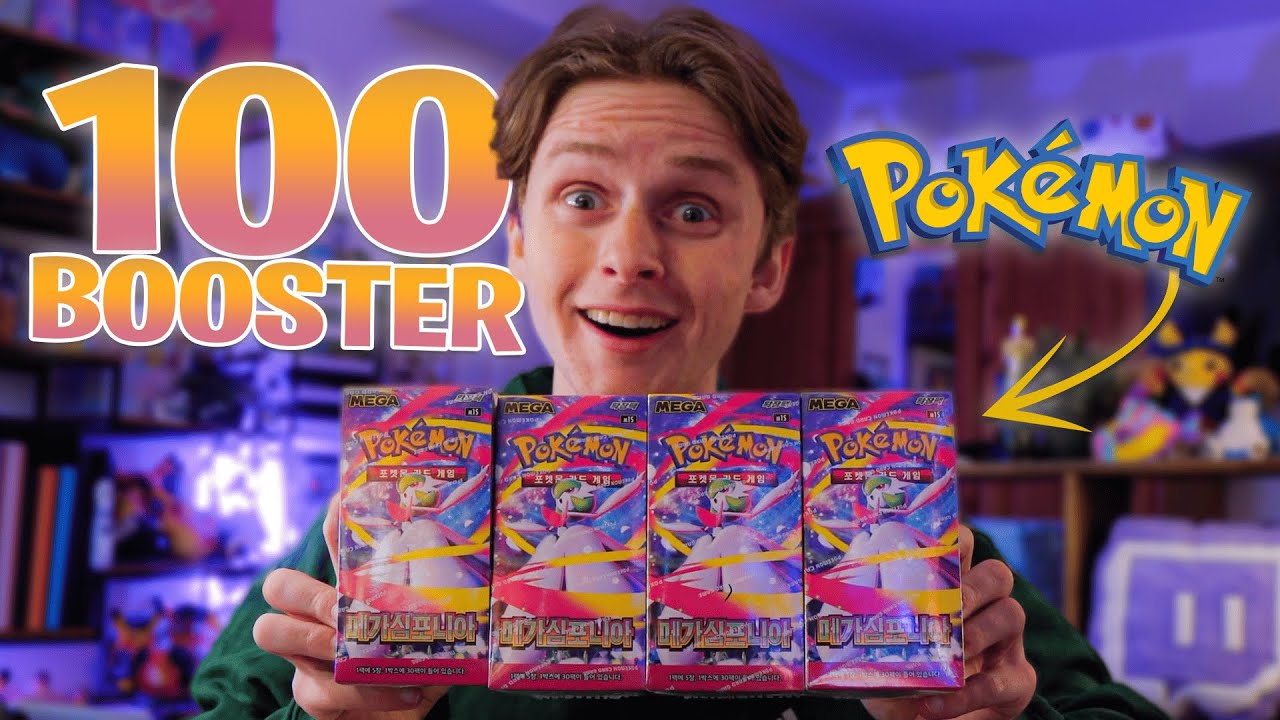 Ich ÖFFNE 100 MEGA POKÉMON BOOSTER und ziehe...?