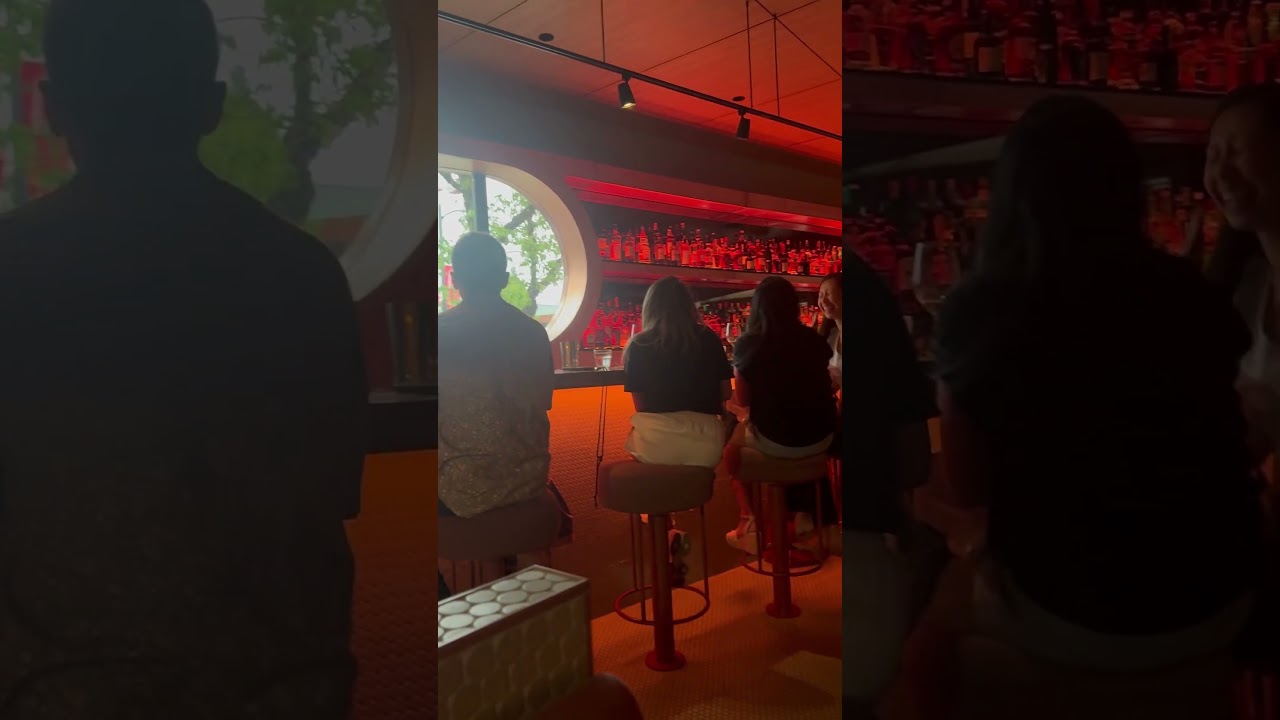 Bar Scene at June Restaurant, Vancouver, B.C.