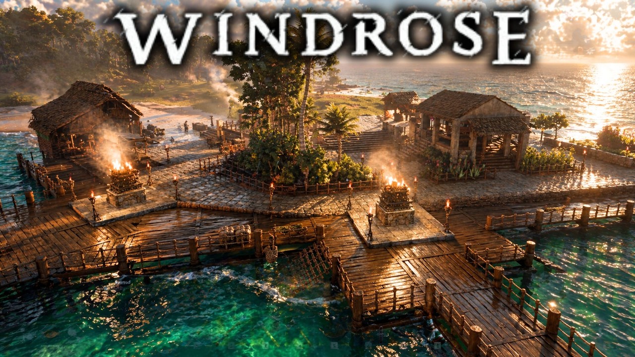 Building in Windrose Ep.1 - The Docks