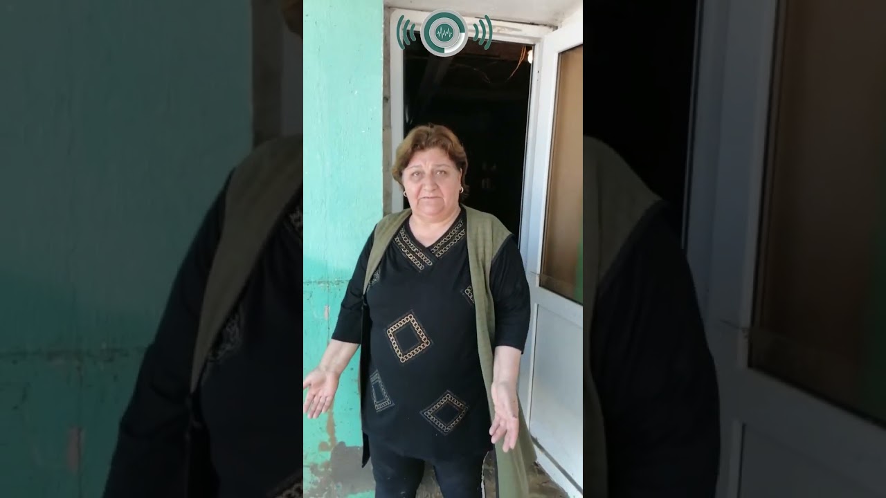 Marneulidə daşqın nəticəsində zərərçəmiş Nailə Məmmədova hakimiyyətdən yardım gözləyir