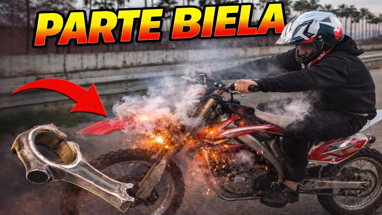 Aprendo a hacer caballitos con mi GASGAS 250cc, (SALE MAL)
