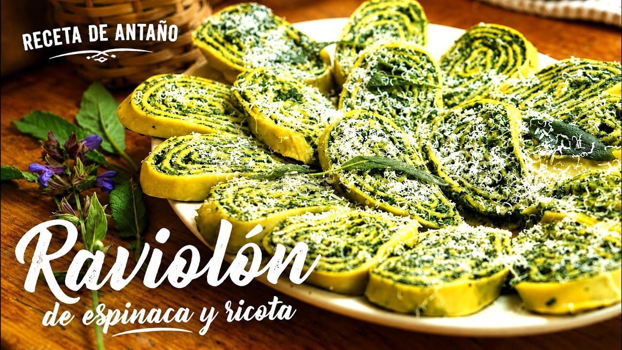 Raviolón | Arrollado de Espinaca – Una receta casera que vale la pena revivir