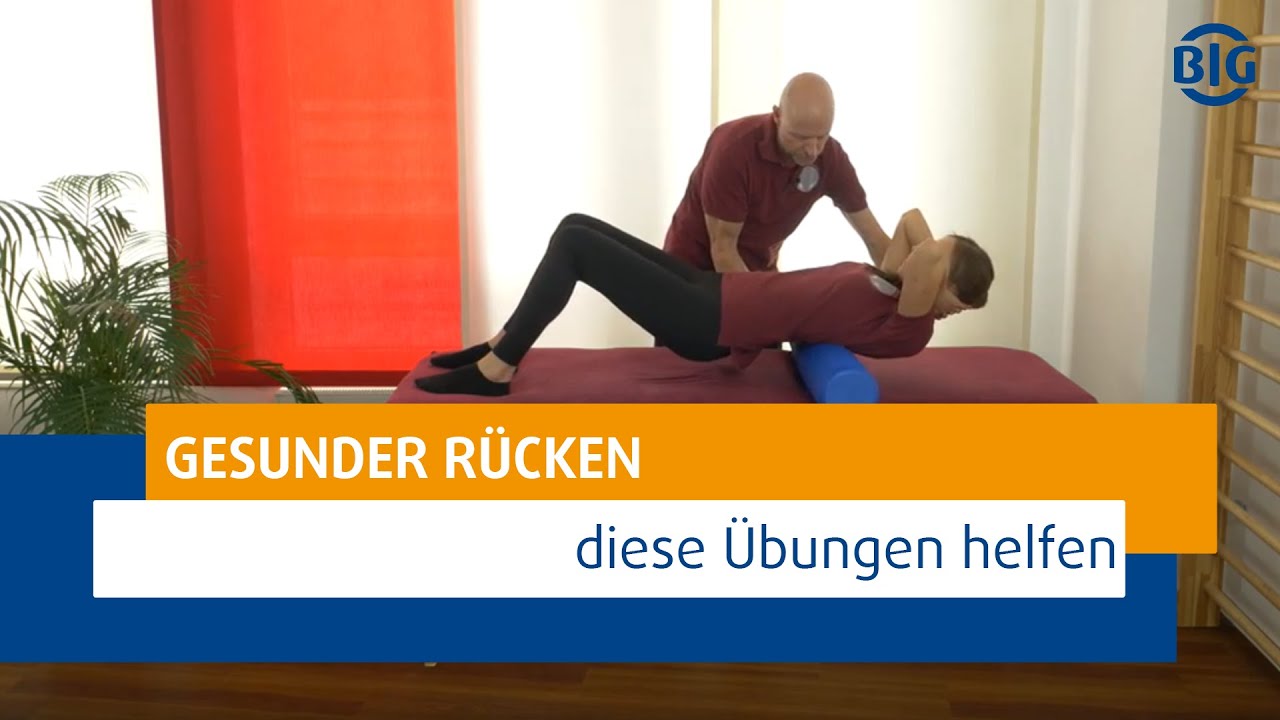Gesunder R&uuml;cken - schmerzfrei mit diesen &Uuml;bungen