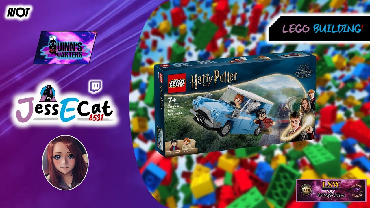 Harry Potter: Flying Ford Anglia - 76424 | LEGO Building! - 06/01/26 | Jessecat8531