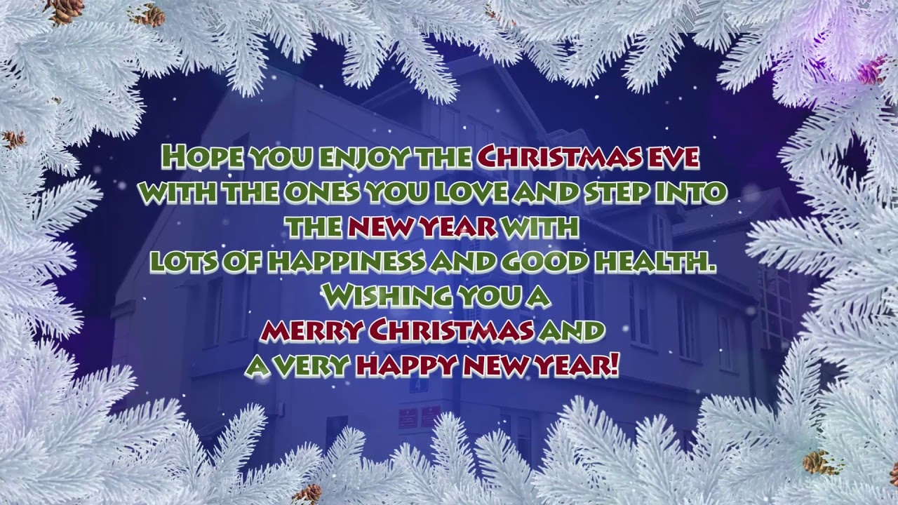 Marry Christmas & Happy new year