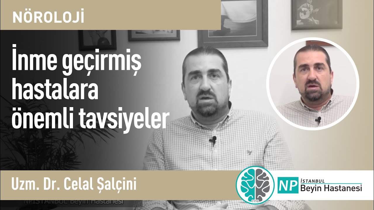 İnme geçirmiş hastalara önemli tavsiyeler