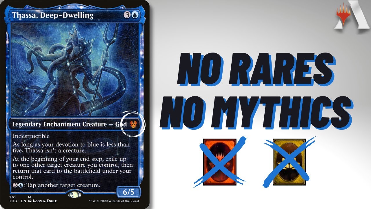 Budget Building! | Thassa, Deep-Dwelling Historic Brawl Commander MTG Arena.