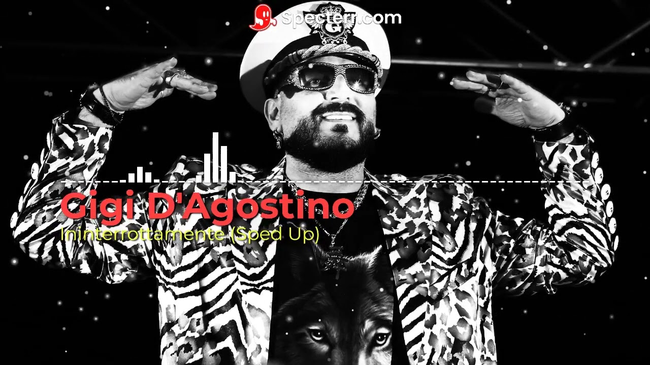Gigi D'Agostino - Ininterrottamente (Sped Up)