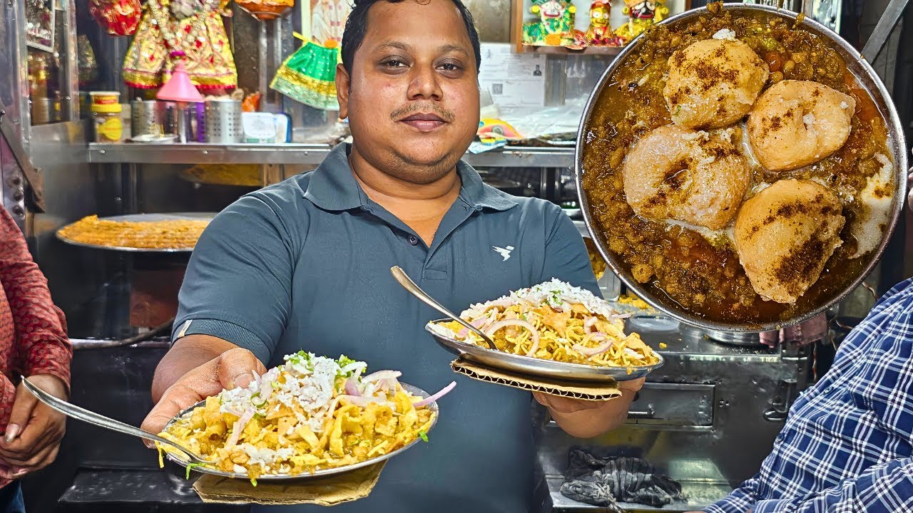 Bhubaneswar Famous Dahi Papdi Chaat Rs. 40/- Only l Indian Street Food