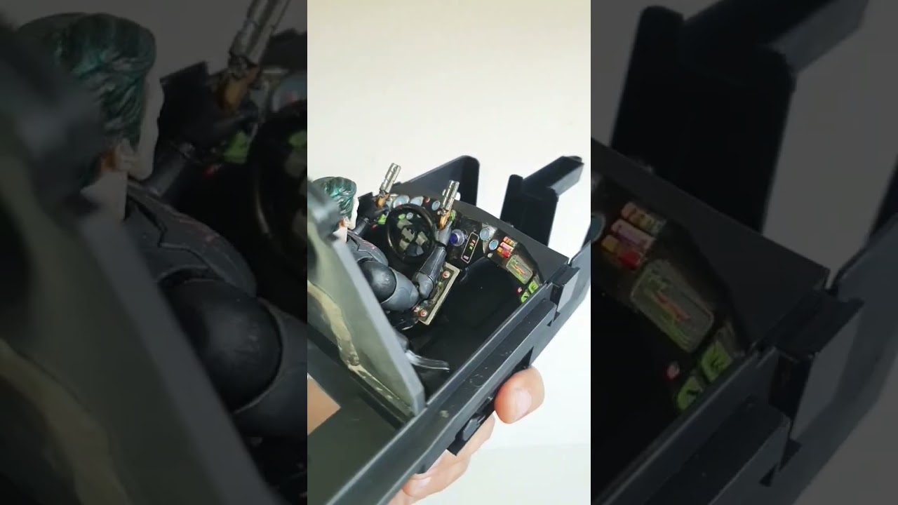 McFarlane Batmobile 1989 Custom Cockpit 2 Seater