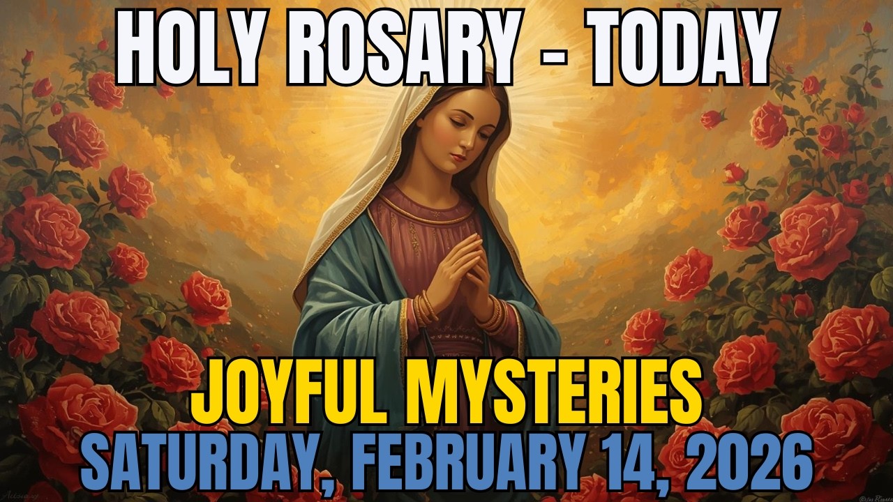 Holy Rosary Today Saturday, February 14, 2026 | Joyful Mysteries | Family Love: Patience