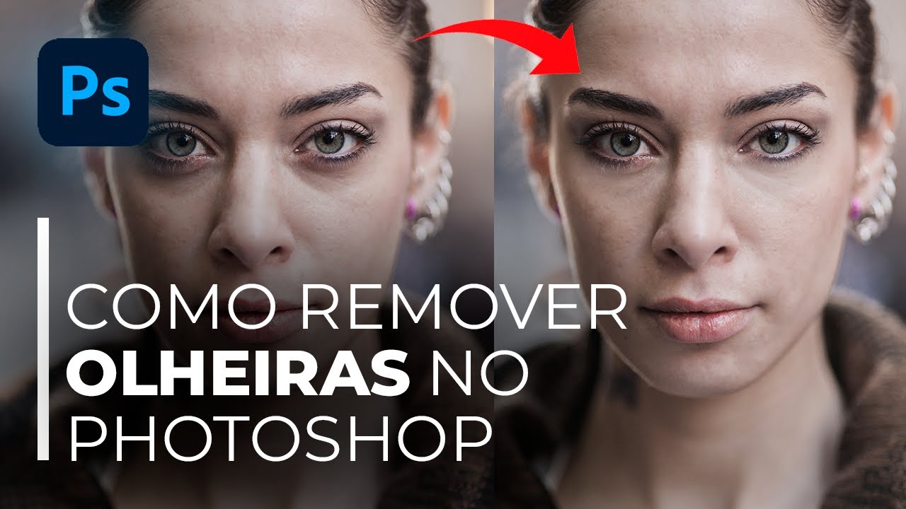 Como REMOVER OLHEIRAS no PHOTOSHOP (Fácil e RÁPIDO!)