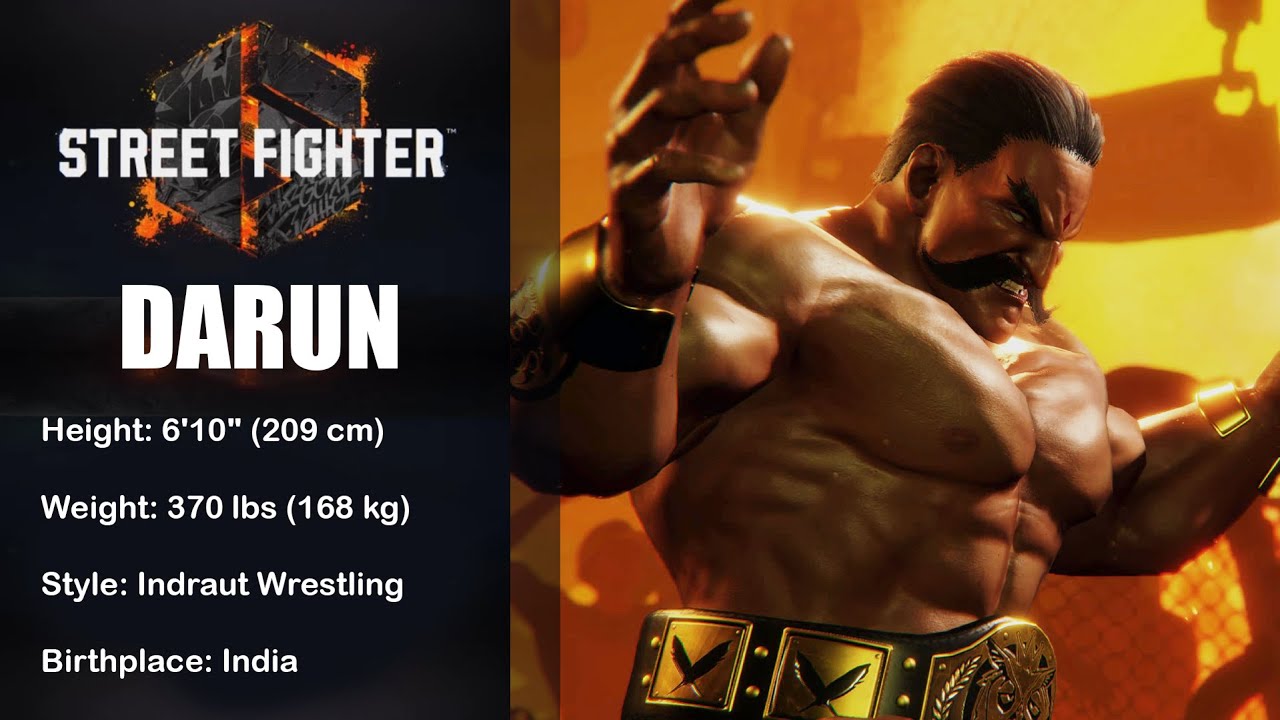 Street Fighter 6 - DARUN [Avatar Creation]