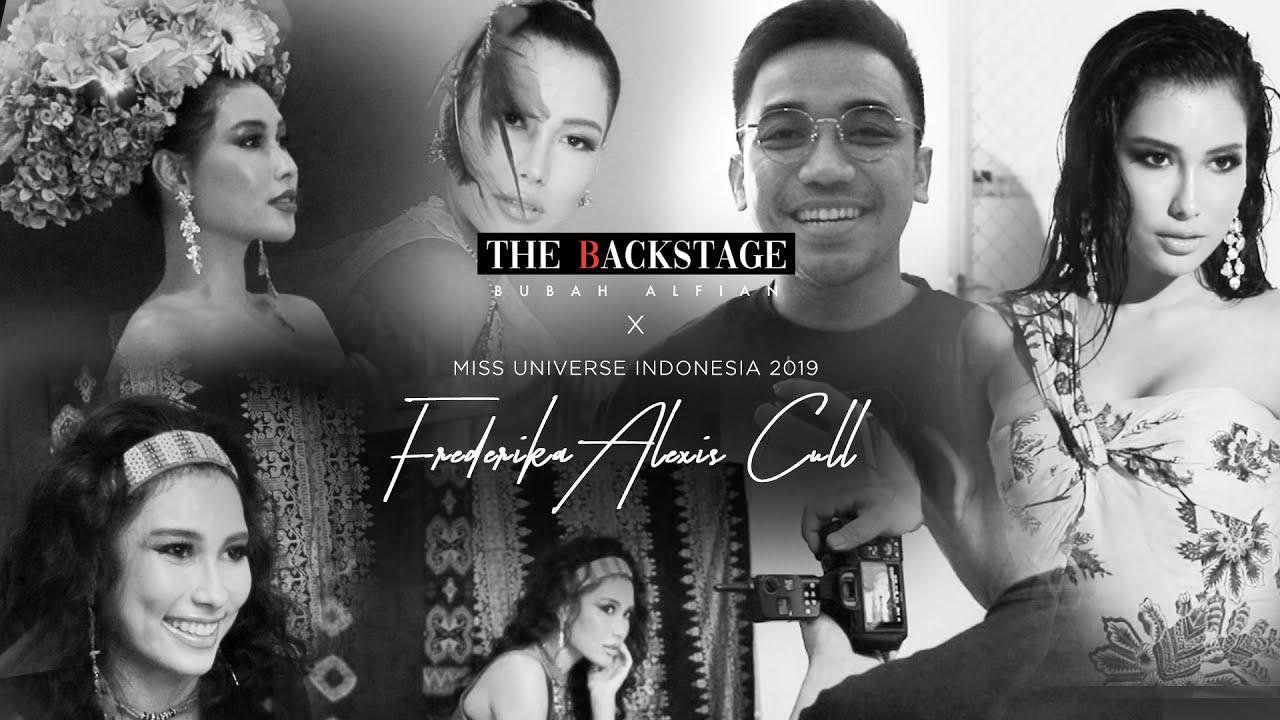 [THE BACKSTAGE] PHOTOSHOOT MISS UNIVERSE 2019 - Frederika Alexis Cull by BUBAH ALFIAN