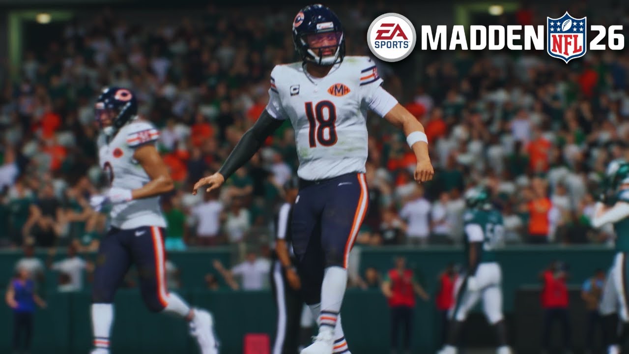 Madden NFL 26 - Chicago Bears vs Philadelphia Eagles - Gameplay (PS5 UHD)