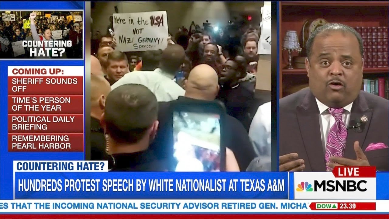 Hundreds Protest White Nationalist Richard Spencer's Speech At Texas A&M
