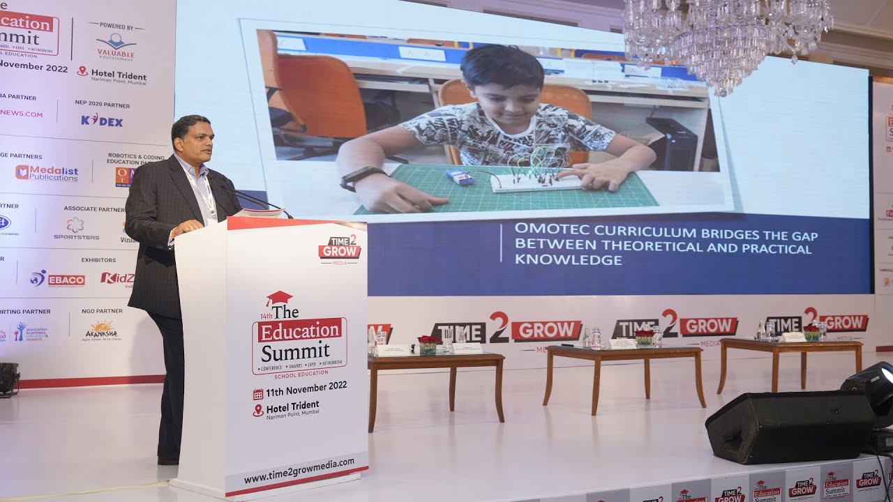 Ed-Tech Presentation of On My Own Technology (OMOTEC) | 14th 'The Education Summit', Mumbai