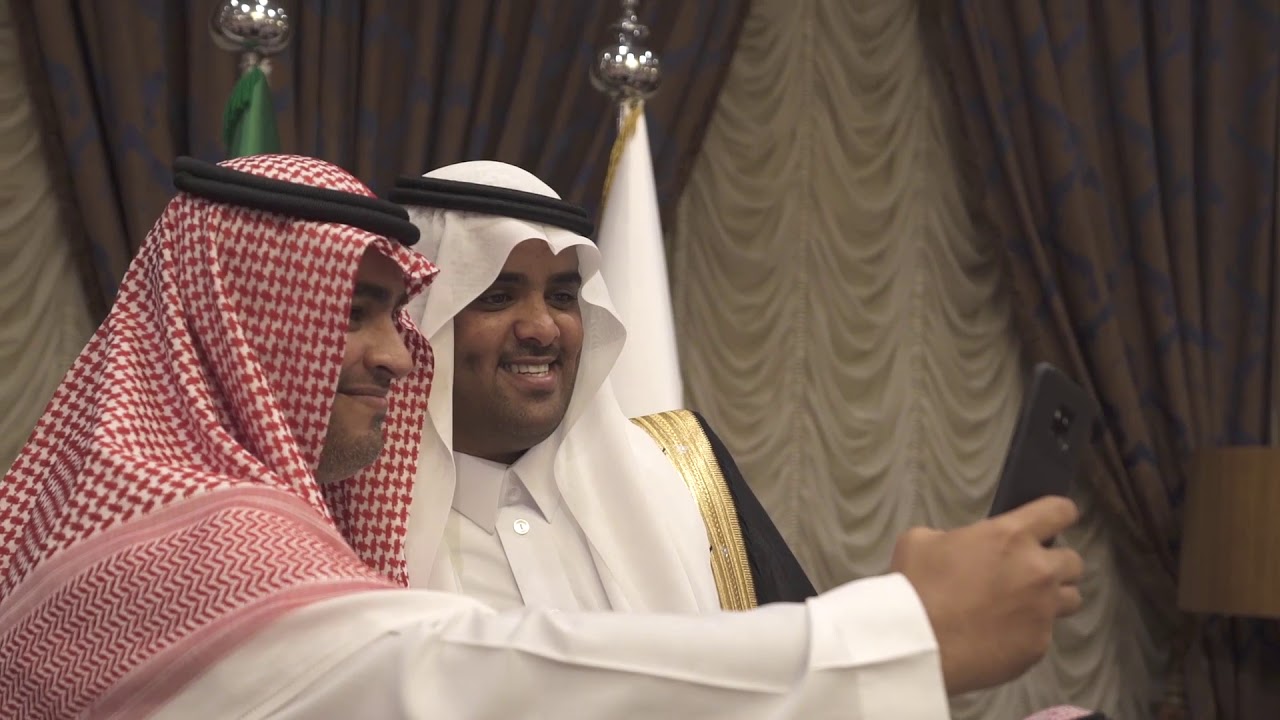 تصوير زواج عبدالعزيز العايد#سمو في نادي الضباط