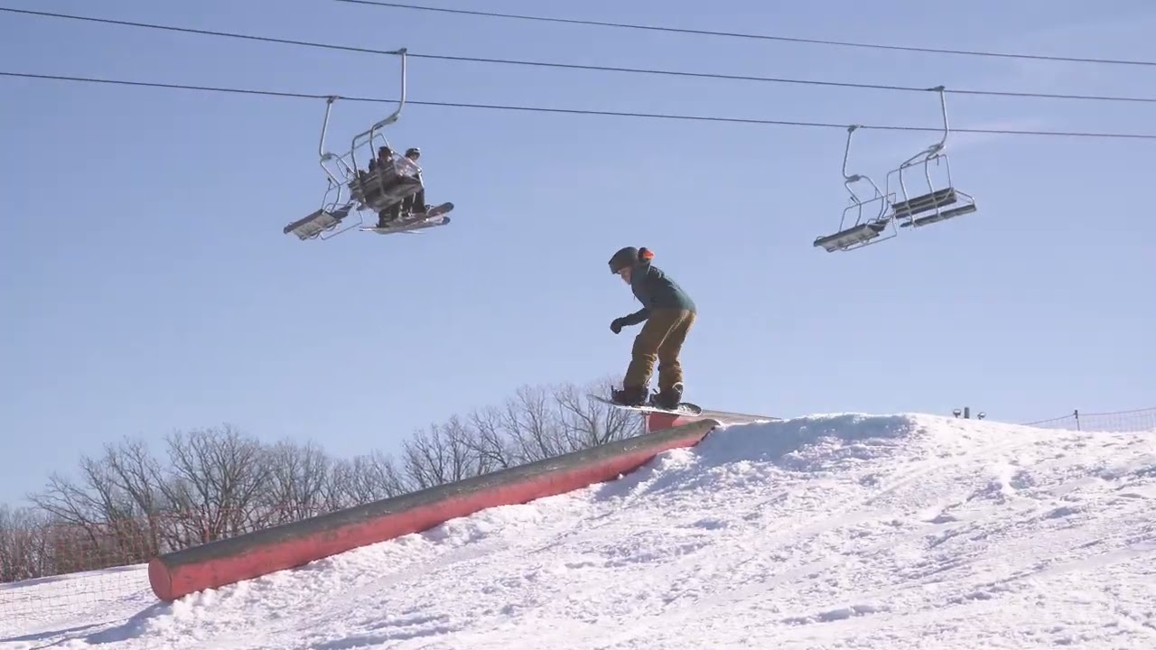snowboarding+skiing