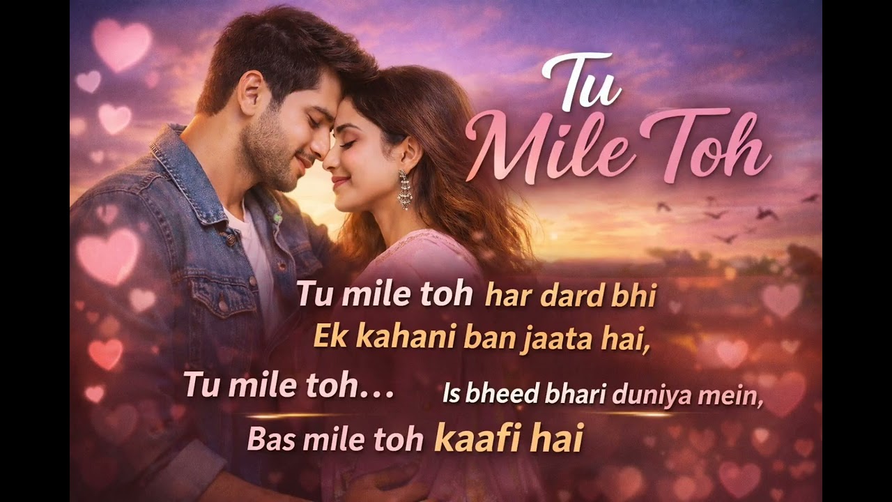 Tu Mile Toh ❤️ | New Romantic Love Song 2026 | Heart Touching Hindi Hinglish Song