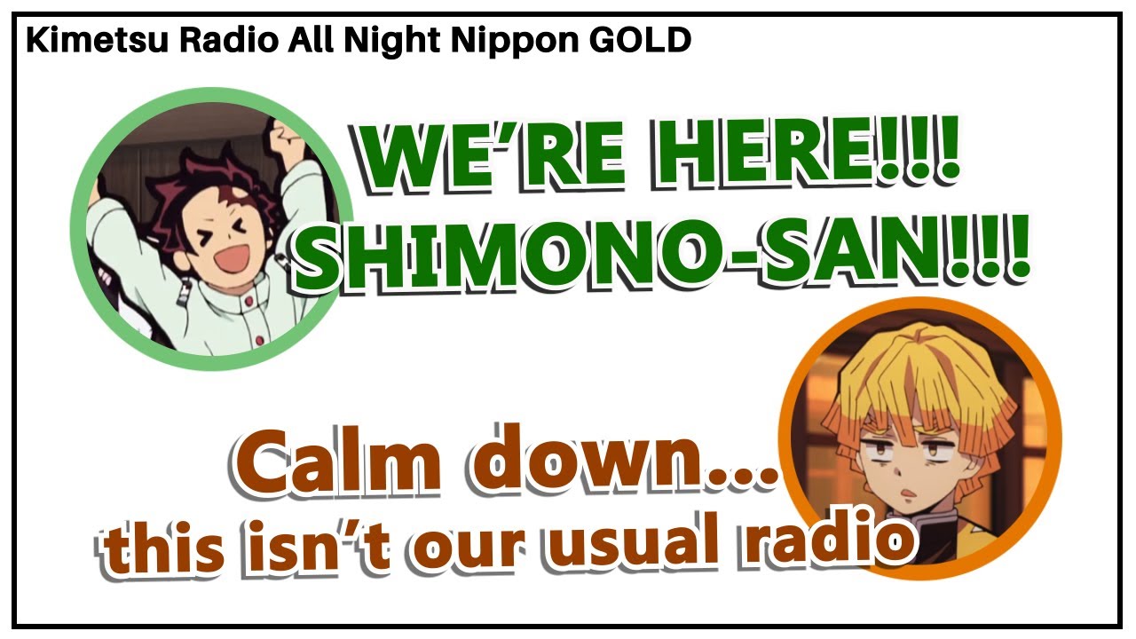 [Eng Sub] Kimetsu Radio is back? (not really)