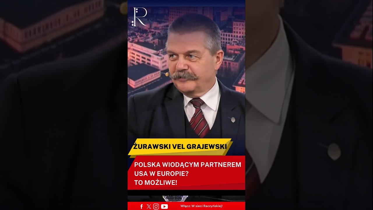Żurawski vel Grajewski: Polska wiodącym partnerem USA w Europie❓️ To możliwe❗️