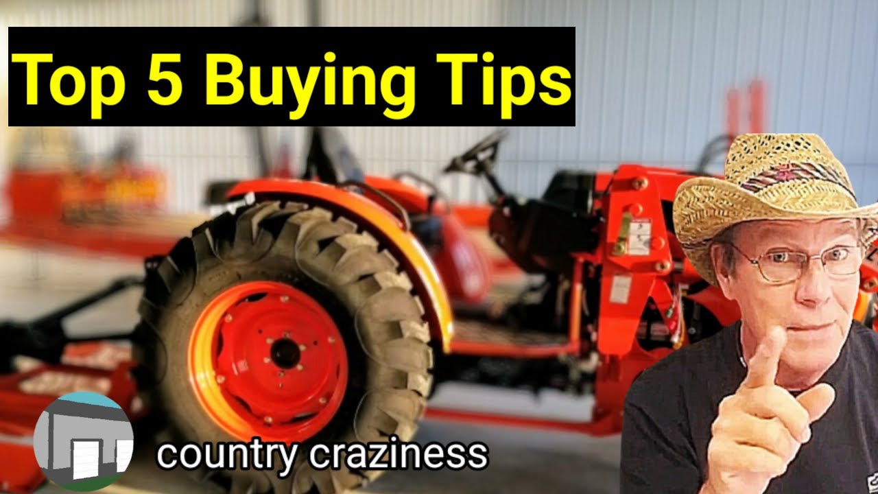 Top 5 tips for choosing a compact tractor.