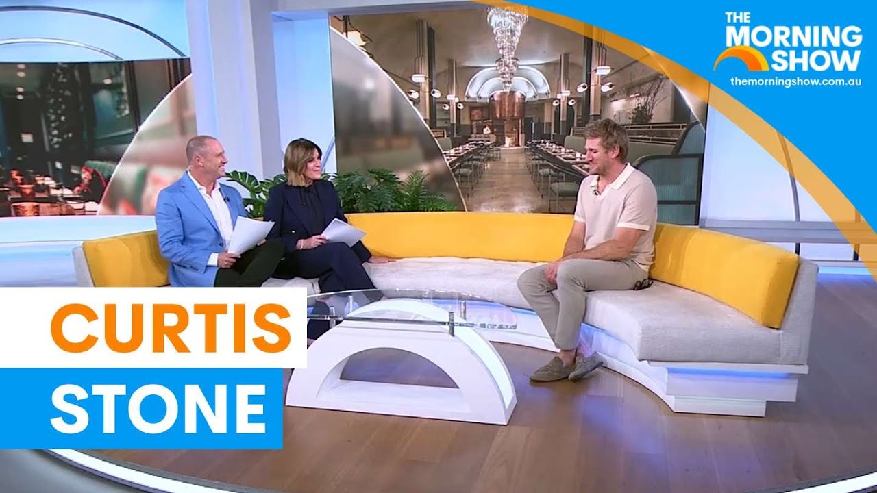 Curtis Stone on family, fame and cooking hacks | The Morning Show