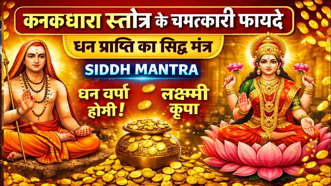 Lakshmi prapti Mantra kanakdhara Stotra | धन प्राप्ति का सिद्ध मंत्र 